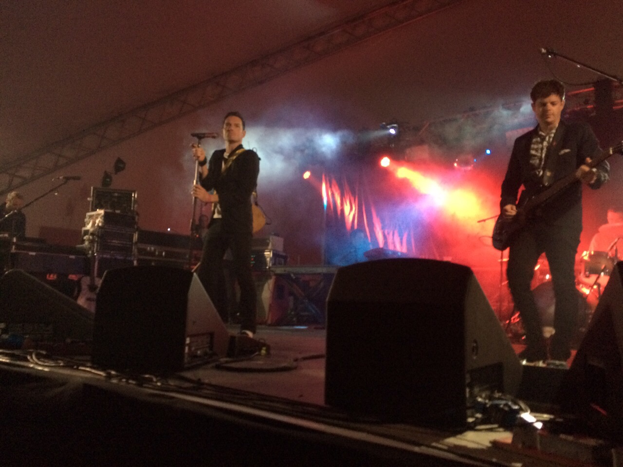 The Feeling were amazing. I particularly appreciated the skinny jeans.