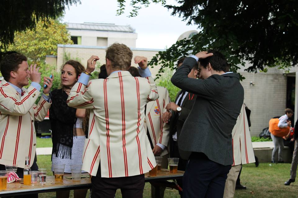 Do you wear blazers to social events? Because if you don't YOU CAN'T COME HERE
