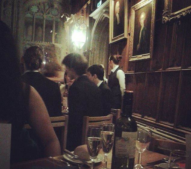 formal hall, showcase of the miserable class divide between the two universities of this fair city, according to something Max heard on the grapevine
