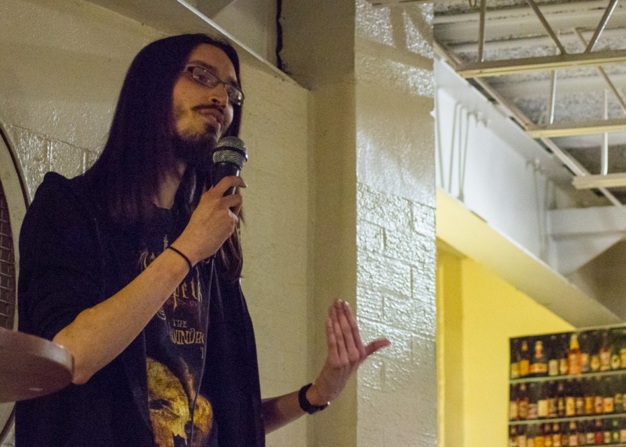 Chris Page, levelling the playing field with his jokes