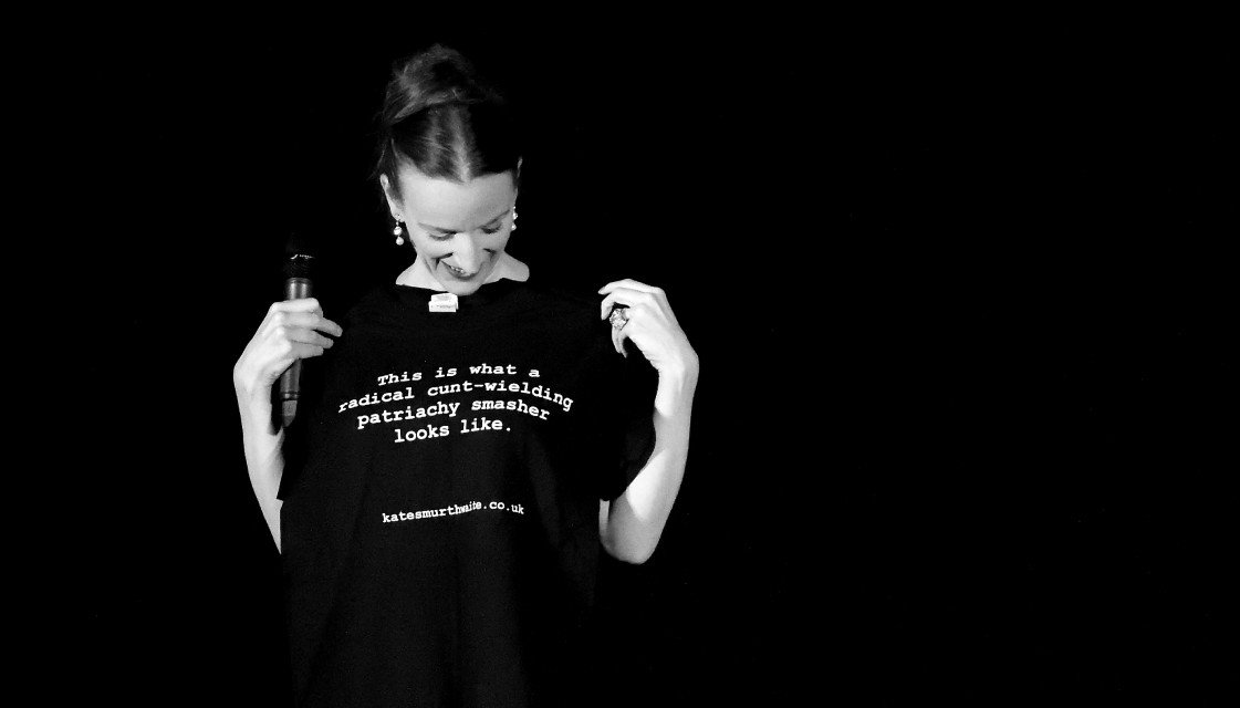 Past headliner, Kate Smurthwaite