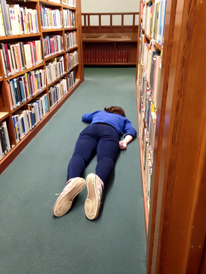Getting real wavy soaking up all dat literature in the library