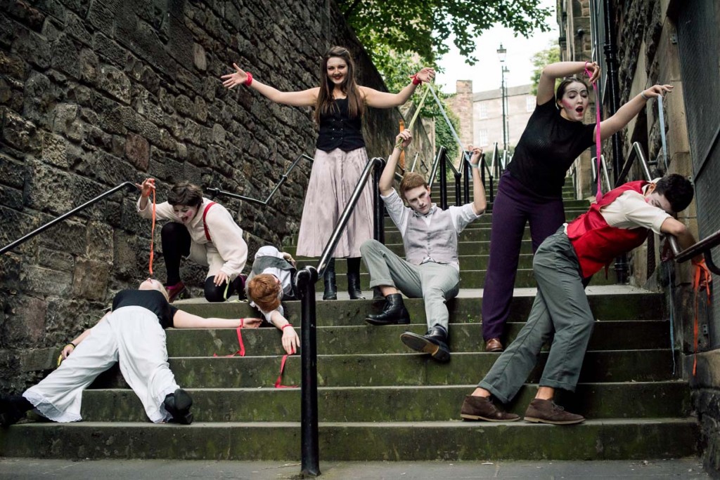 Puppets on strings - the cast of Pippin