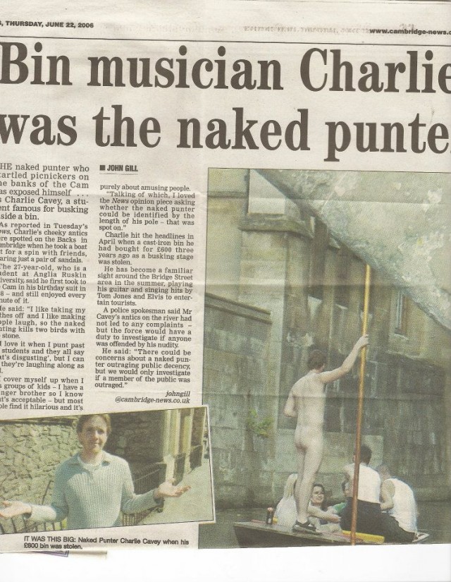 Charlie's been a BNOC for years, and he doesn't even go here