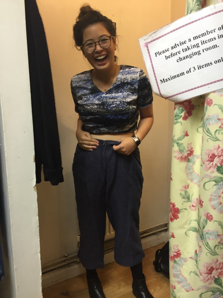 "These are sort of culottes)
