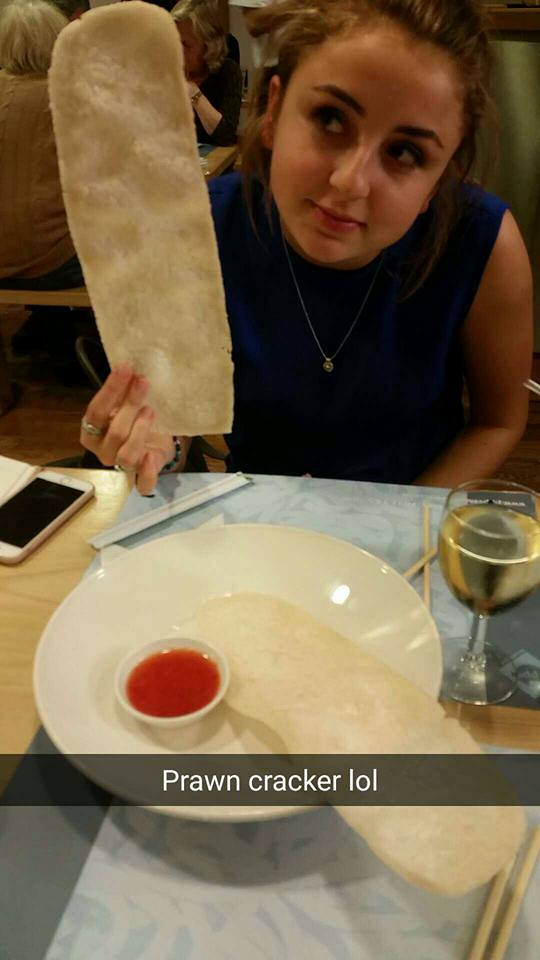 Giant is a bit of a understatement (and obviously Snapchat worthy)