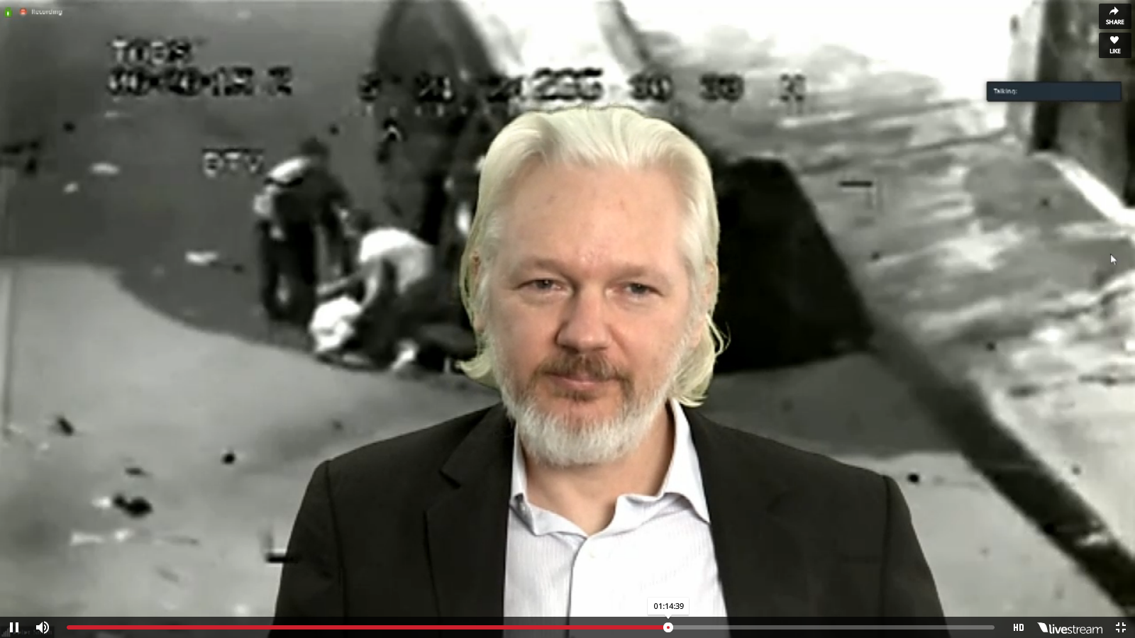 Controversial speakers like Mr Assange could be considered 'extreme' by Prevent, and would either be censored or banned in future appearances