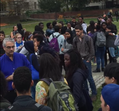 See the students turning away 