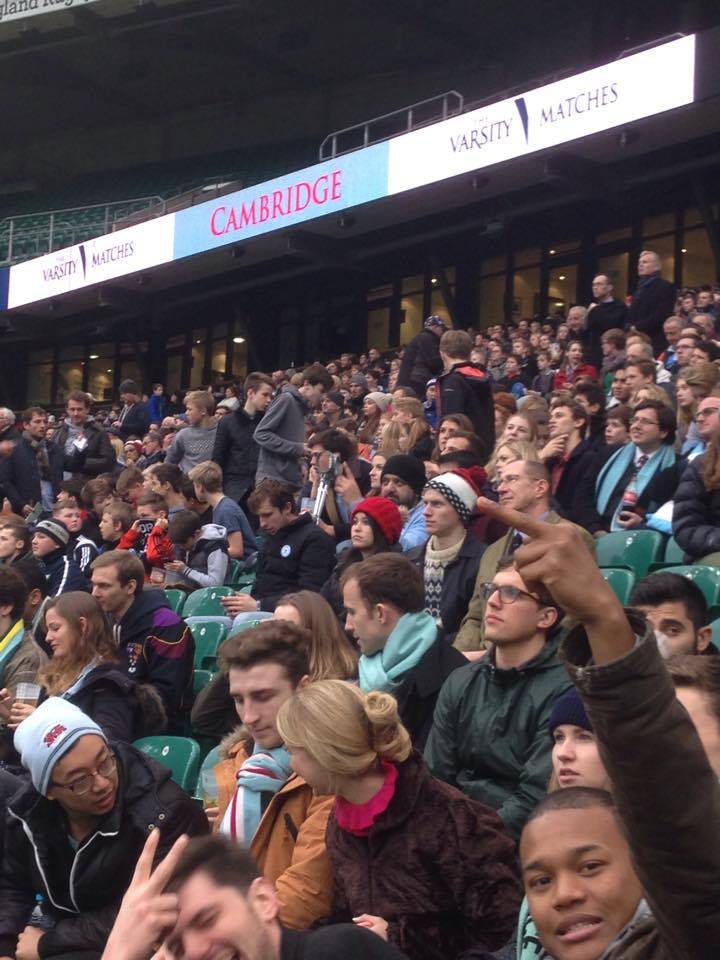 The massed ranks of Cantabs