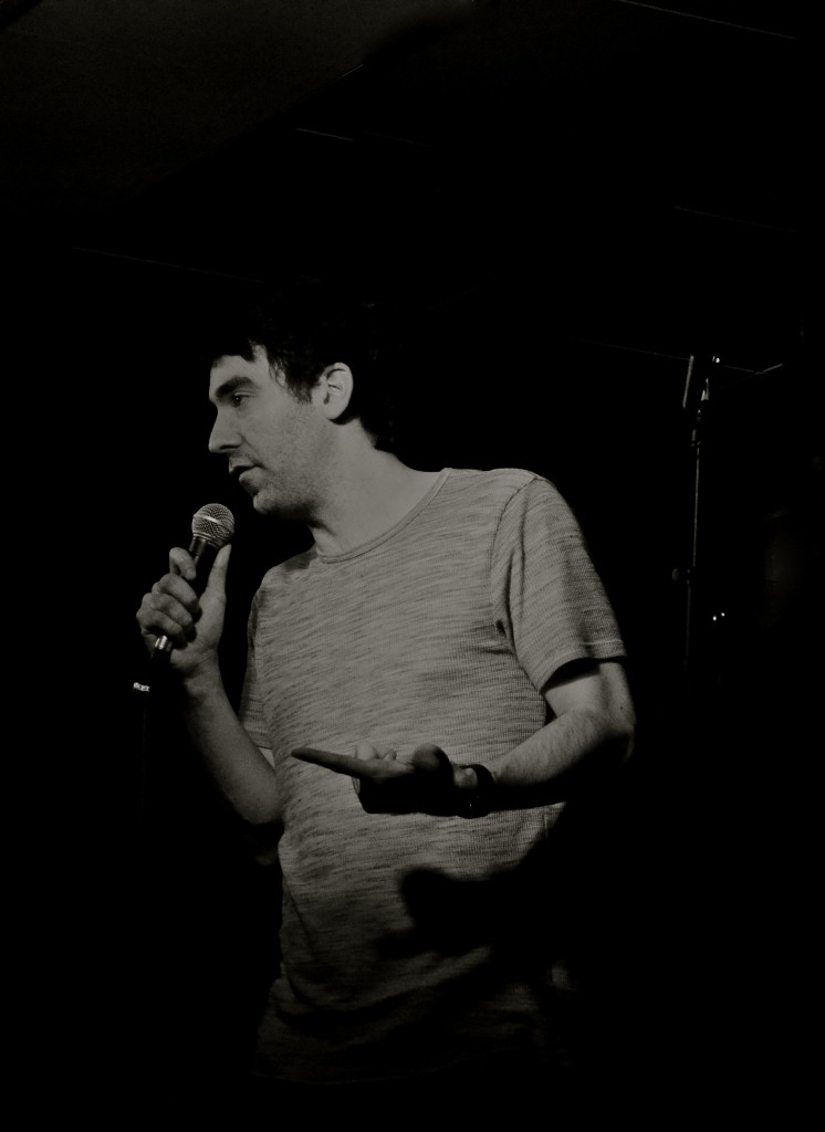 "Standup superfood" ... Adam Hess. (Photo Credit: Karlos Brown)