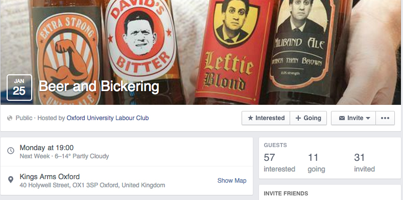 beer and bickering