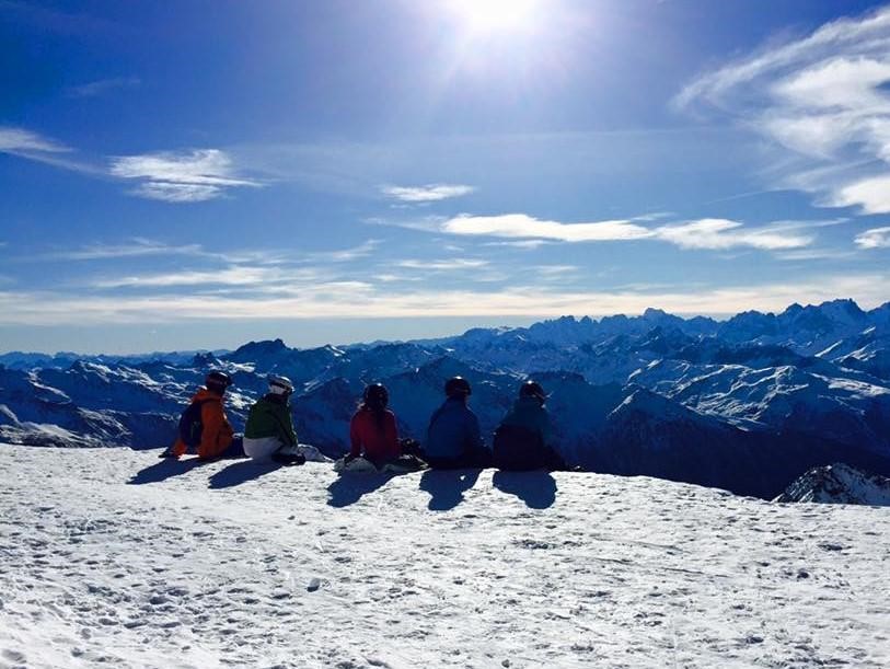 "Hey, look, there goes our career prospects sliding down that mountain"