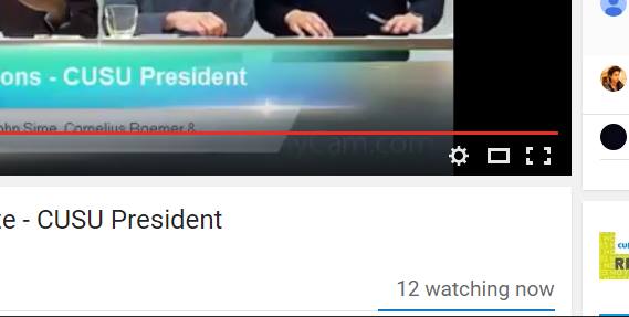 A whole twelve people tuned in!