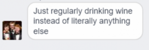 Astute reply when asked “What makes you feel really Cambridge”