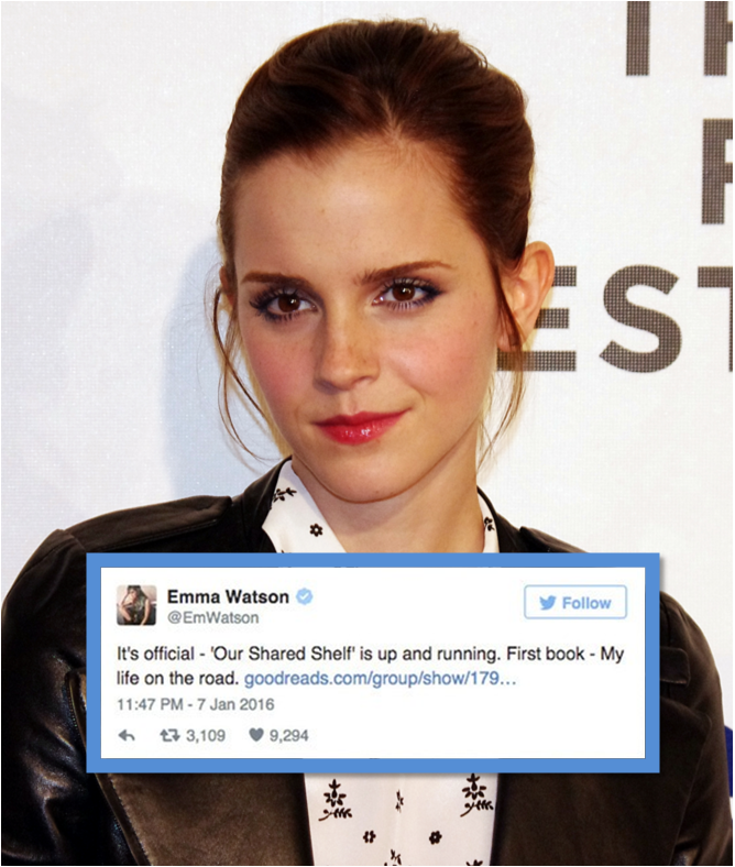Emma avec tweet
