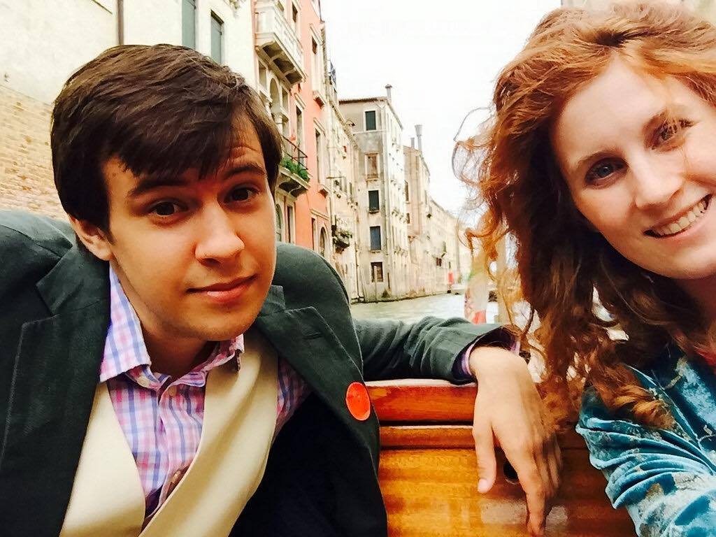 The happy couple - Dmitry and Eloise