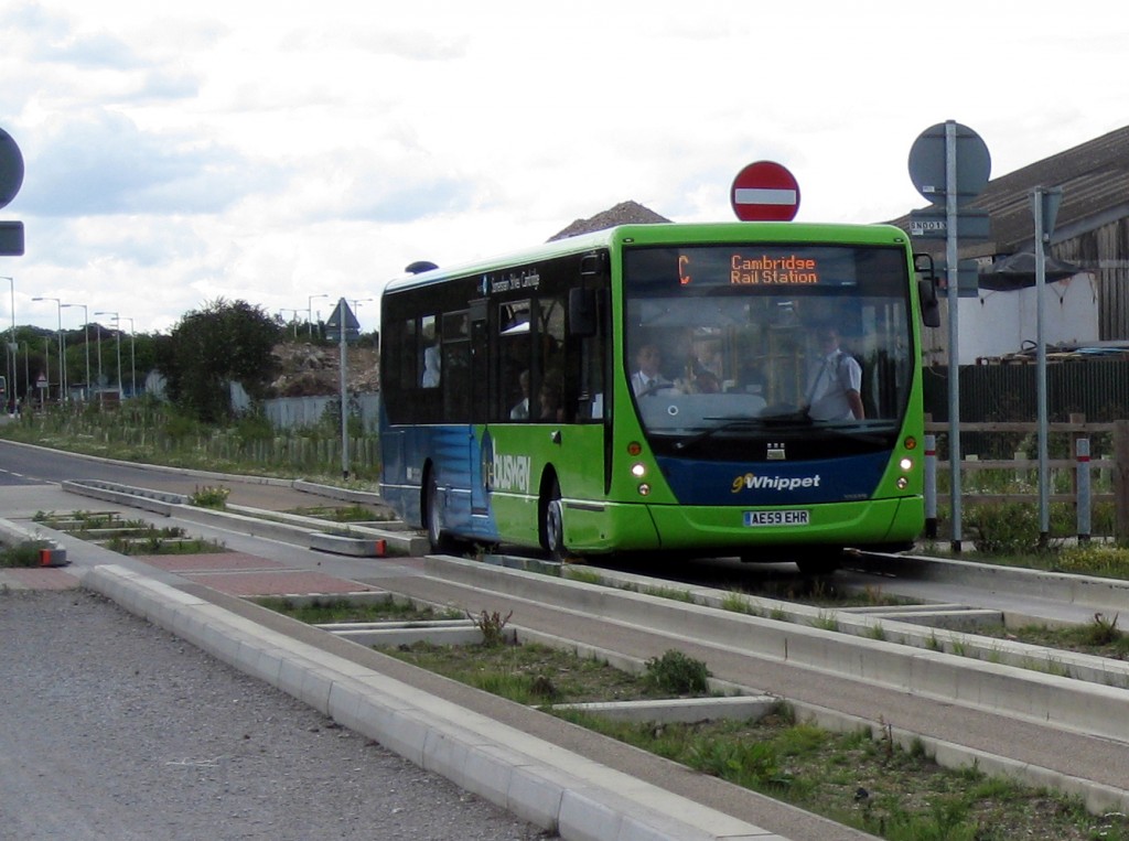 Need for speed? With busses this fast, you can get your thrills from the comfort of Cambridge