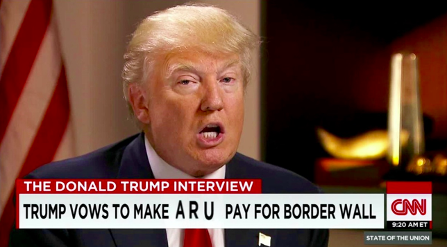 Trump - "I assume that 'some' from ARU are good people."