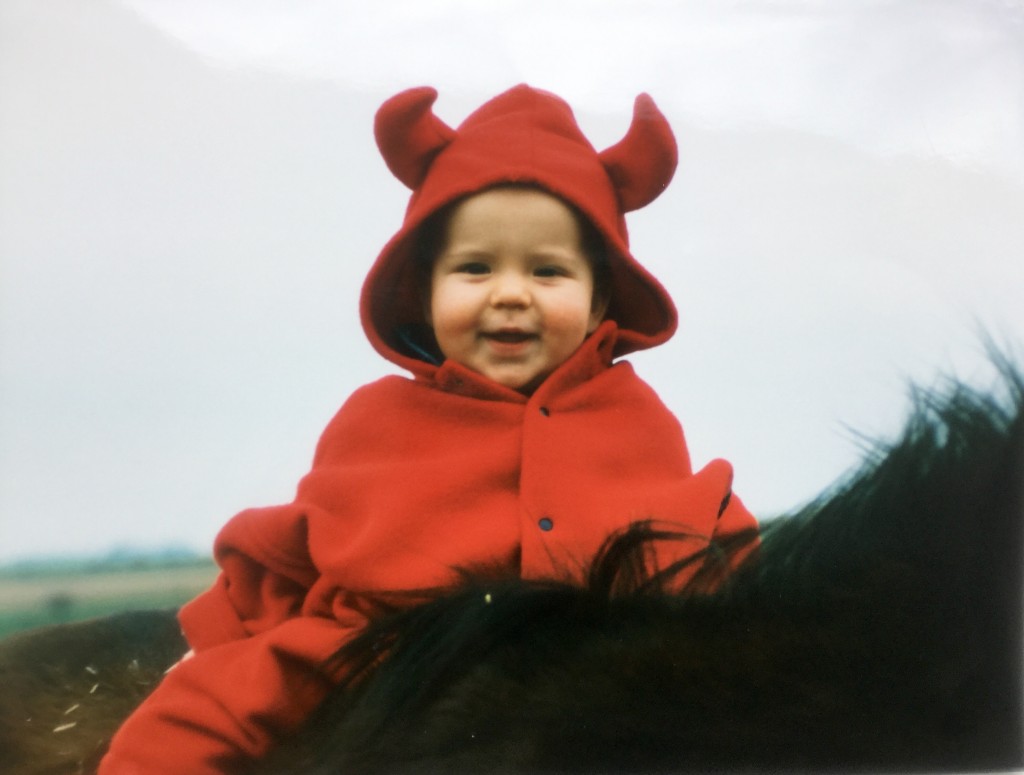 I could never pull off the whole sexy devil thing 