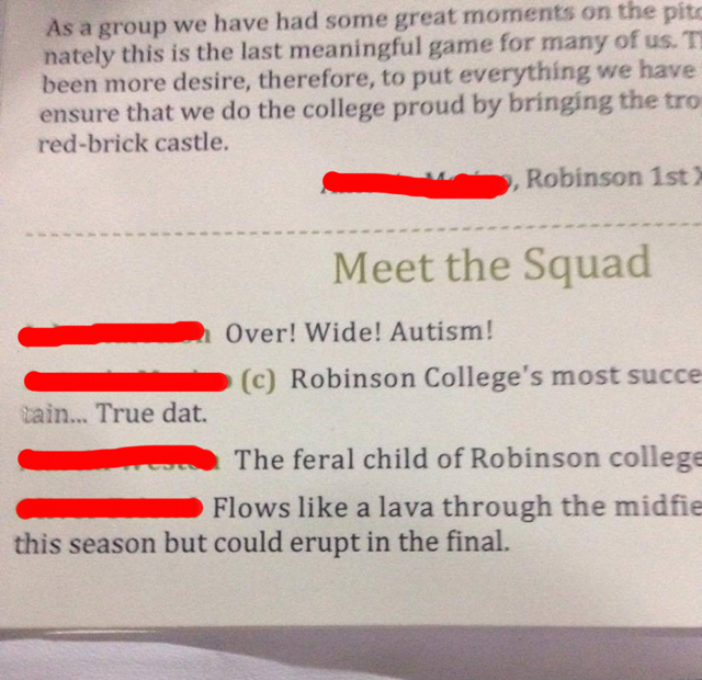 robinson squad