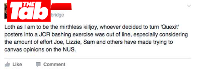 Fun police alert: not everybody is happy with the campaign 