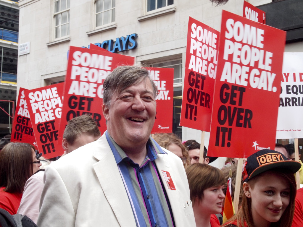 Stephen Fry at World Pride 2012