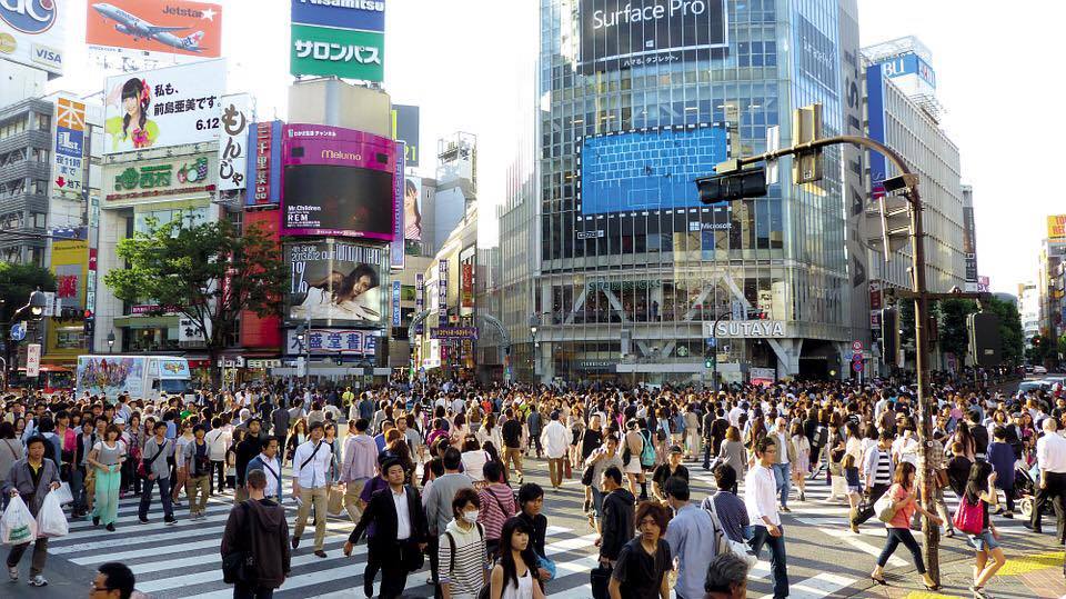 Tokyo not giving two fucks about a tiny June event