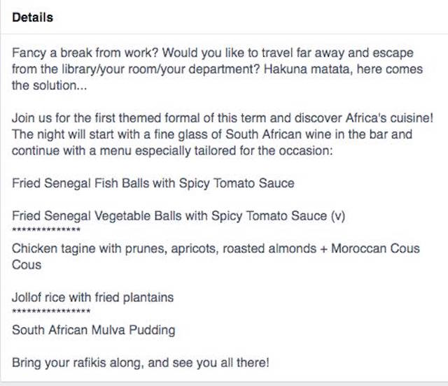 The use of 'Hakuna Matata' in the description, which has now been changed, faced backlash