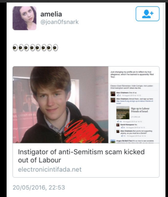 NUS NEC member for 2016/17 appears to endorse the Electronic Intafada