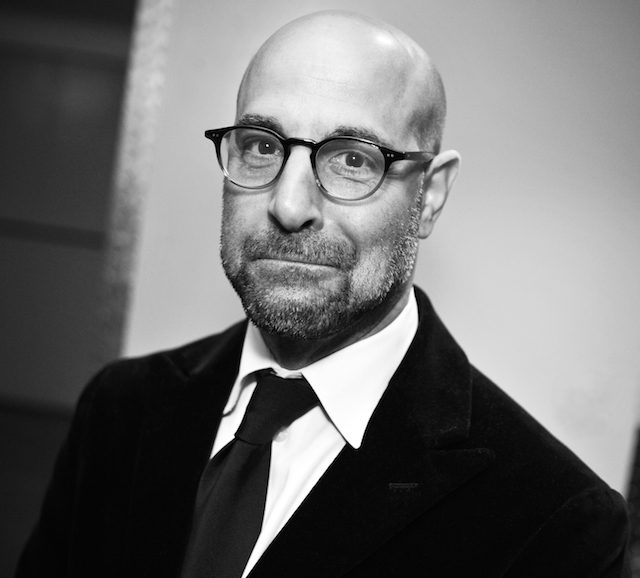Suave and sophisticated, Tucci commandeered the Chamber with ease 