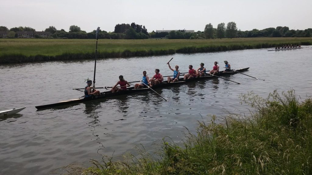 You only need 7 rowers to bump Lady Margaret Paddling Club it seems.