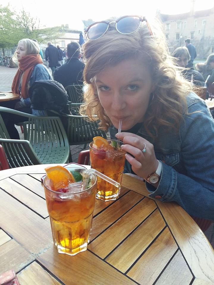 Back in the days of carefully studying cocktail menus. 