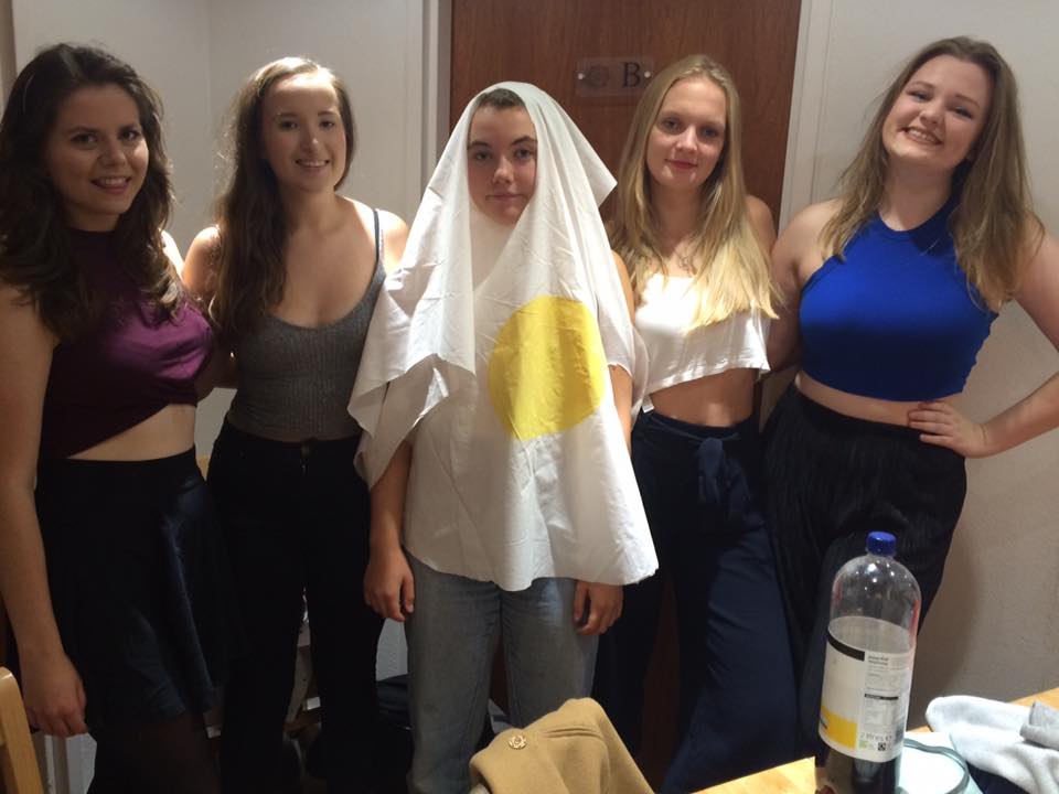 Someone didn't get the dress code