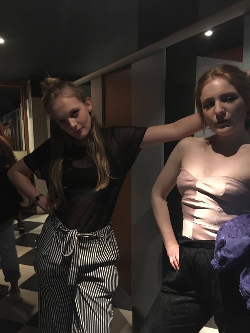 I bet Cara Delevingne has never had a photoshoot by the cubicles of Kuda