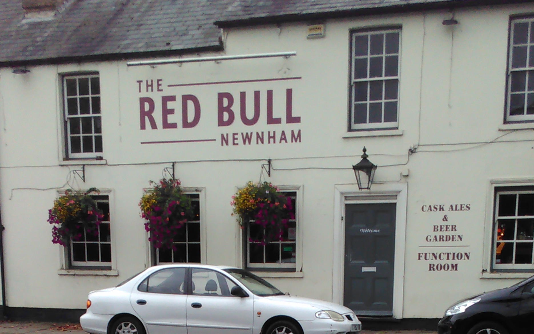 Just a Red Bull at the Red Bull for me x