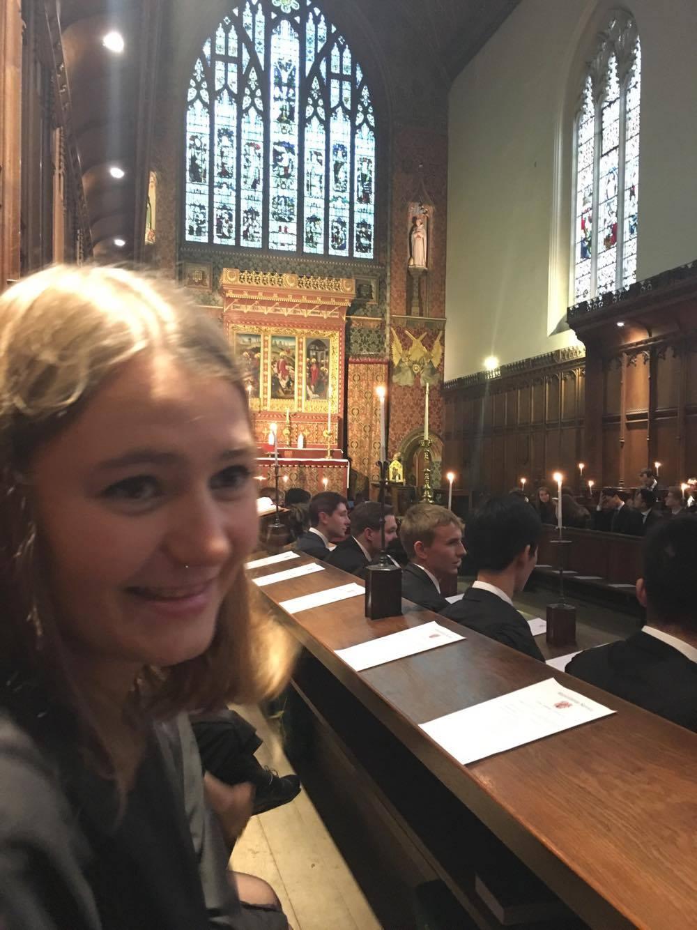 Seeking refuge from grime in a Cambridge chapel