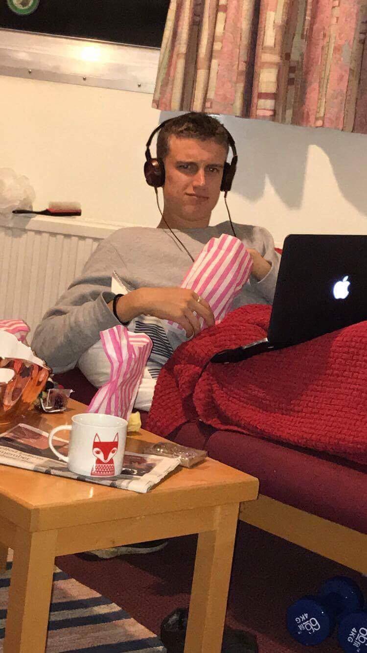 A native Sam in his natural (and preferred) habitat