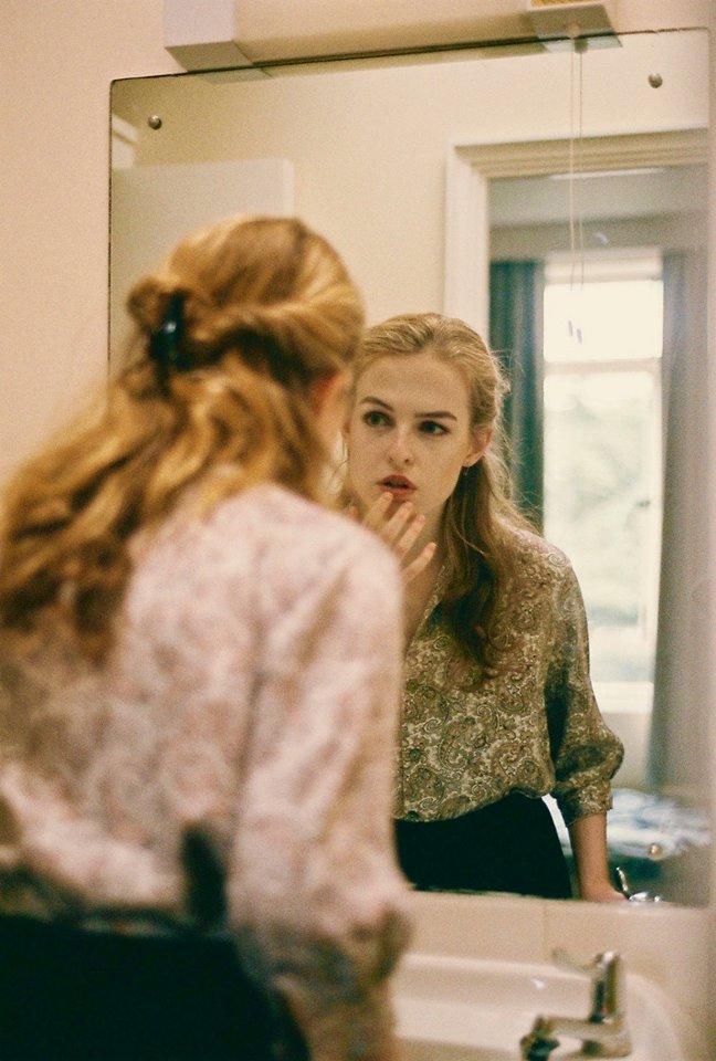 'The taps come on, and run the water fast into the sink.' - England as Lynette