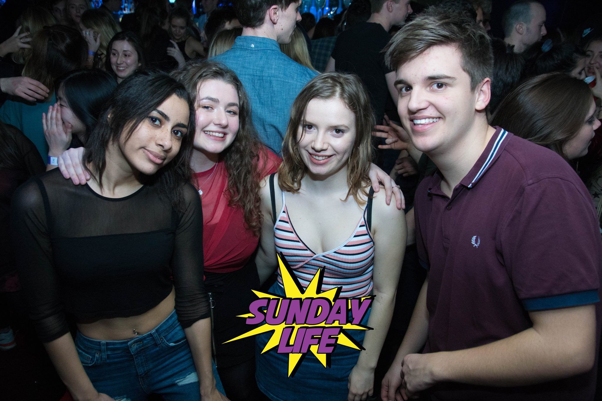 Image may contain: Smile, Portrait, Face, Party, Music, Leisure Activities, Crowd, Person, People, Human
