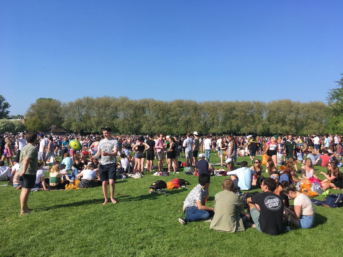Image may contain: Picnic, Meal, Leisure Activities, Food, Crowd, Person, People, Human