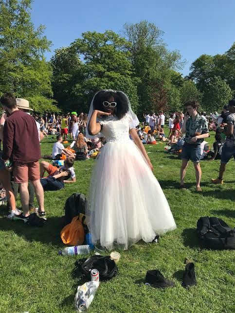 Image may contain: Wedding, Bride, Person, People, Human