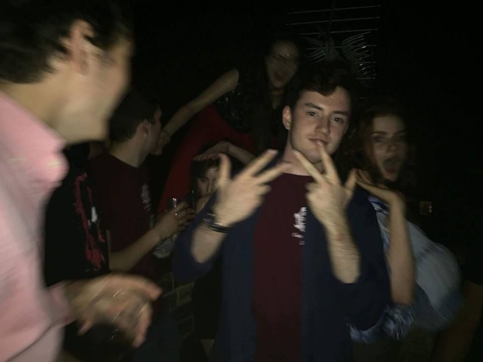 Image may contain: Party, Night Life, Person, People, Human