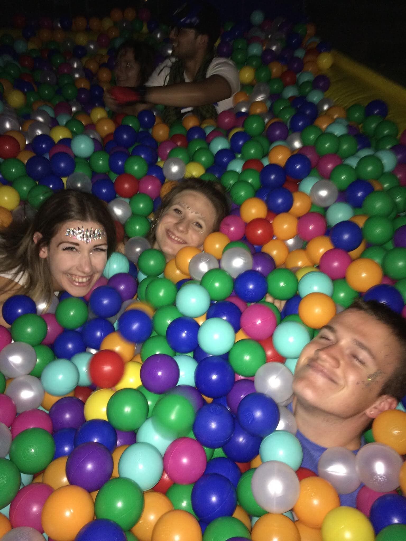 Image may contain: Bead, Accessories, Food, Dessert, Chocolate, Balloon, Sphere, Ball, Person, People, Human
