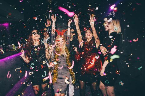 Image may contain: Paper, Confetti, Person, People, Human