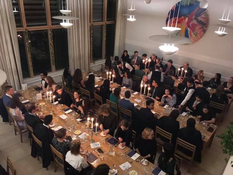 Image may contain: Dining Room, Crowd, Food, Meal, People, Restaurant, Dining Table, Table, Room, Indoors, Furniture, Human, Person