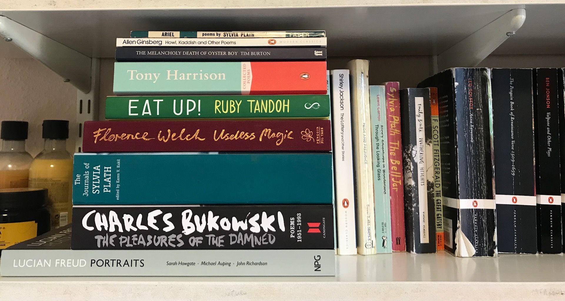 Image may contain: Shelf, Bookcase, Furniture, Book