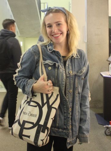 Image may contain: Leather Jacket, Pants, Person, Human, Coat, Jacket, Clothing, Apparel