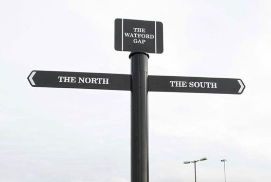 Image may contain: Road Sign, Sign, Symbol