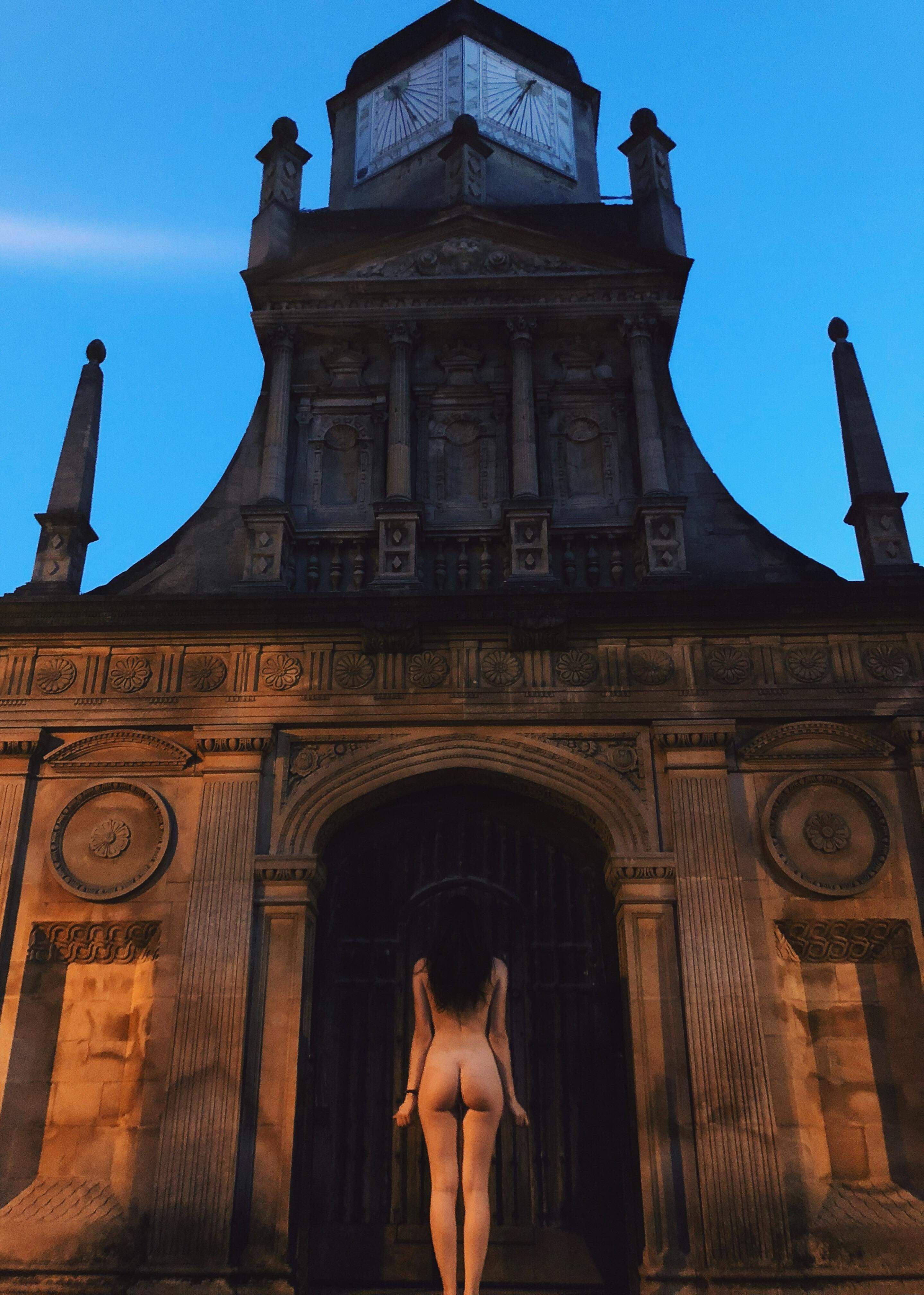 Image may contain: Pillar, Column, Human, Person, Steeple, Spire, Monument, Tower, Architecture, Building