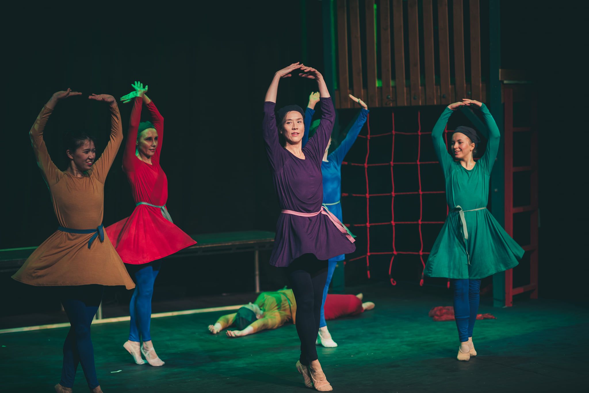 Image may contain: Skirt, Apparel, Clothing, Dance, Stage, Person, Human, Dance Pose, Leisure Activities